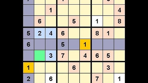 How to Solve Washington Times Sudoku Difficult September 8, 2021