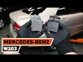 Как заменить задние тормозные колодки на MERCEDES-BENZ W203 C-Class [ВИДЕОУРОК AUTODOC]