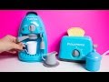 Coffee Maker & Toaster Play@Home Cooking Set Kitchen Appliance Set Toy Food Play Food Videos