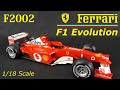 Ferrari F1 Evolution in 1/18 Scale - 2002  F2002