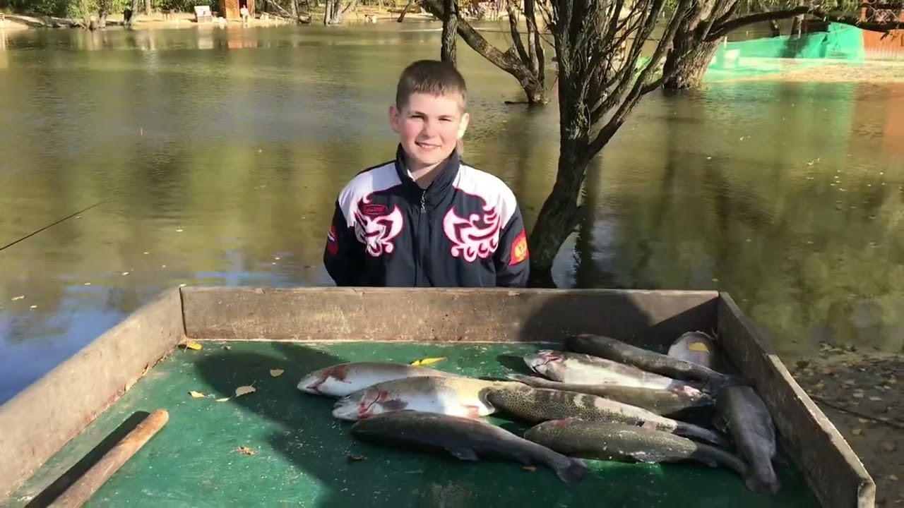 Водопад рыбалка видное русфишинг