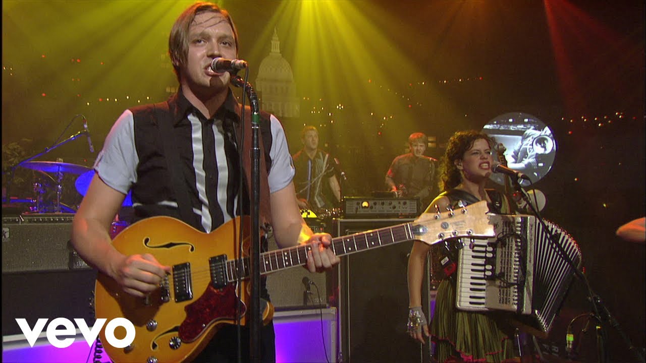Watch Arcade Fire - Neighborhood #2 (Laika) (Live at Austin City Limits, 2007) on YouTube Watch Arcade Fire - Neighborhood #2 (Laika) (Live at Austin City Limits, 2007) on YouTube