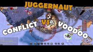 VOODOO vs CONFLICT | Albion Online | Albion ZVZ | Juggernaut | POV