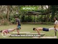 WORKOUT FROM HOME | EPISODE 4: PLANKING WITCH COACH SAM