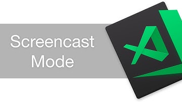 VS Code Screencast Mode