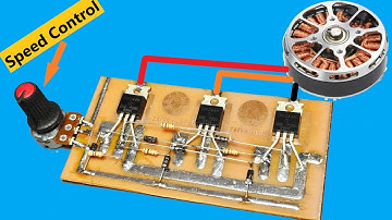Mosfet ile Yapılan Fırçasız Motor Sürücüsü  / Mosfet İle Fırçasız Motorları Test Edin