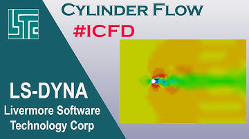 ICFD tutorial: Cylinder Flow in LS_DYNA R11