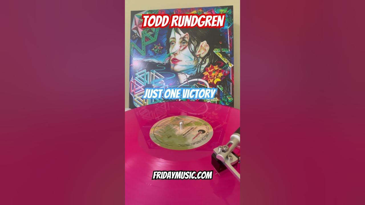 TODD RUNDGREN Just One Victory Magenta 2 Lp Vinyl #fridaymusic #toddrundgren #new #music #pop #rock