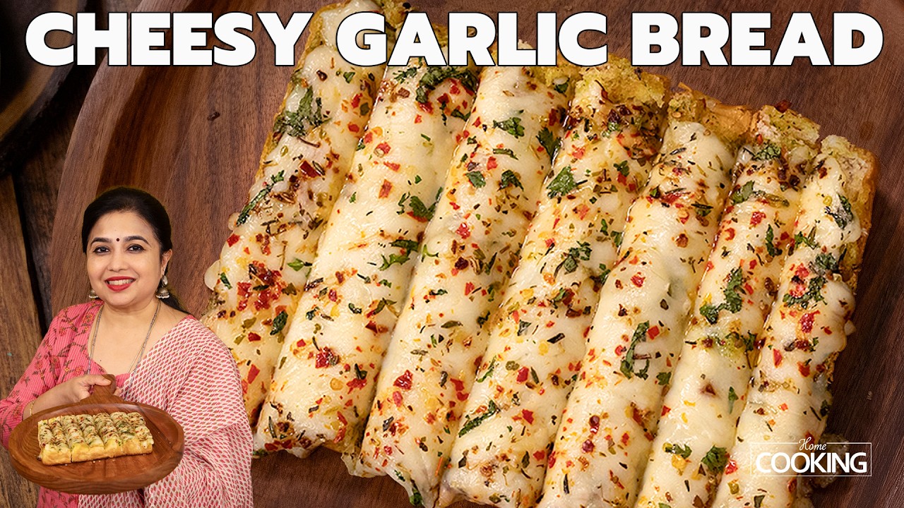 Cheesy Garlic Bread | No Oven Needed | Quick Evening Snack