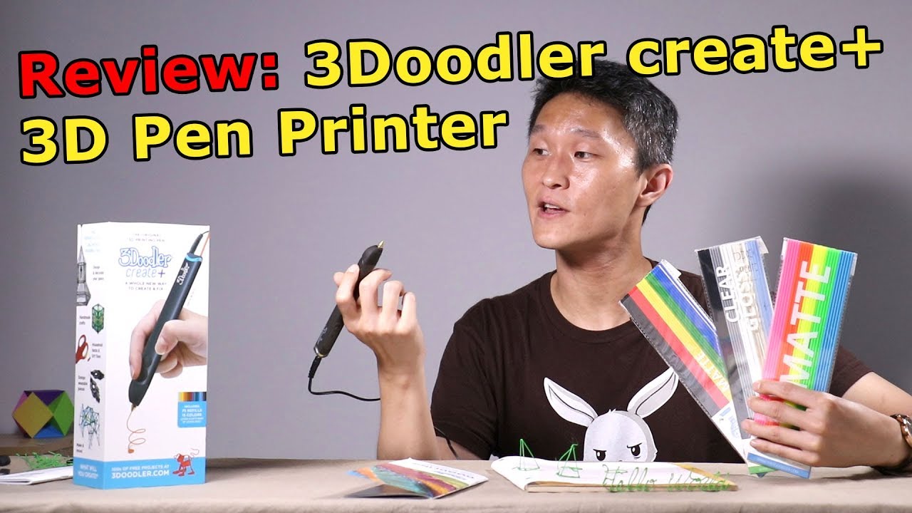 What Can the 3Doodler Do? // 3D Printing Pen Review 
