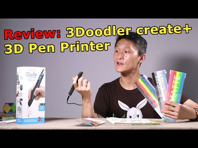 3Doodler Create+ 3D Printing Pen Set – Onyx Black