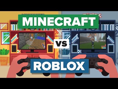 Minecraft Vs Roblox How Do They Compare Video Game Comparison Safe Videos For Kids - collins key roblox obby