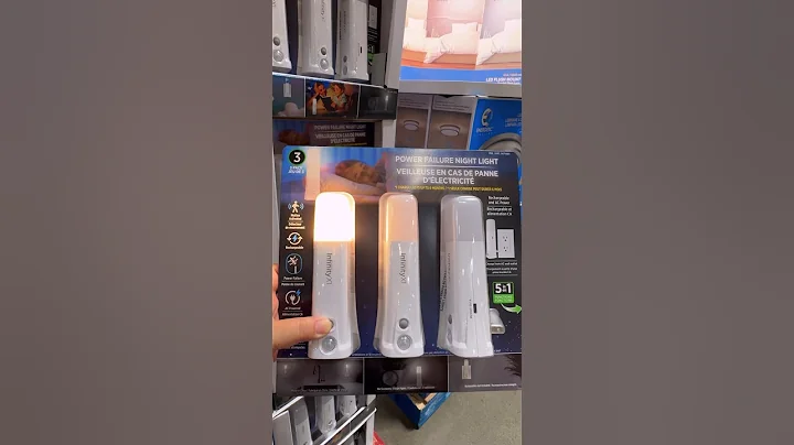 Power Failure Night Light. Rechargeable and AC Power (Costco Finds) #shopping #wireless #nightlight