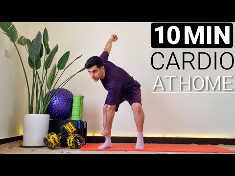 🔥10-Minute No-Jump Home Cardio | Apartment-Friendly & No Equipment Needed ✅ by Mohammad Hayati