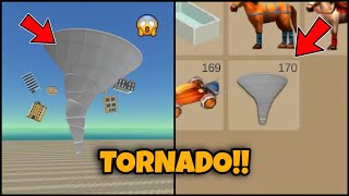 😱 SCARY HUGE TORNADO IN CHICKEN GUN!! TORNADO MODEL IN CHICKEN GUN