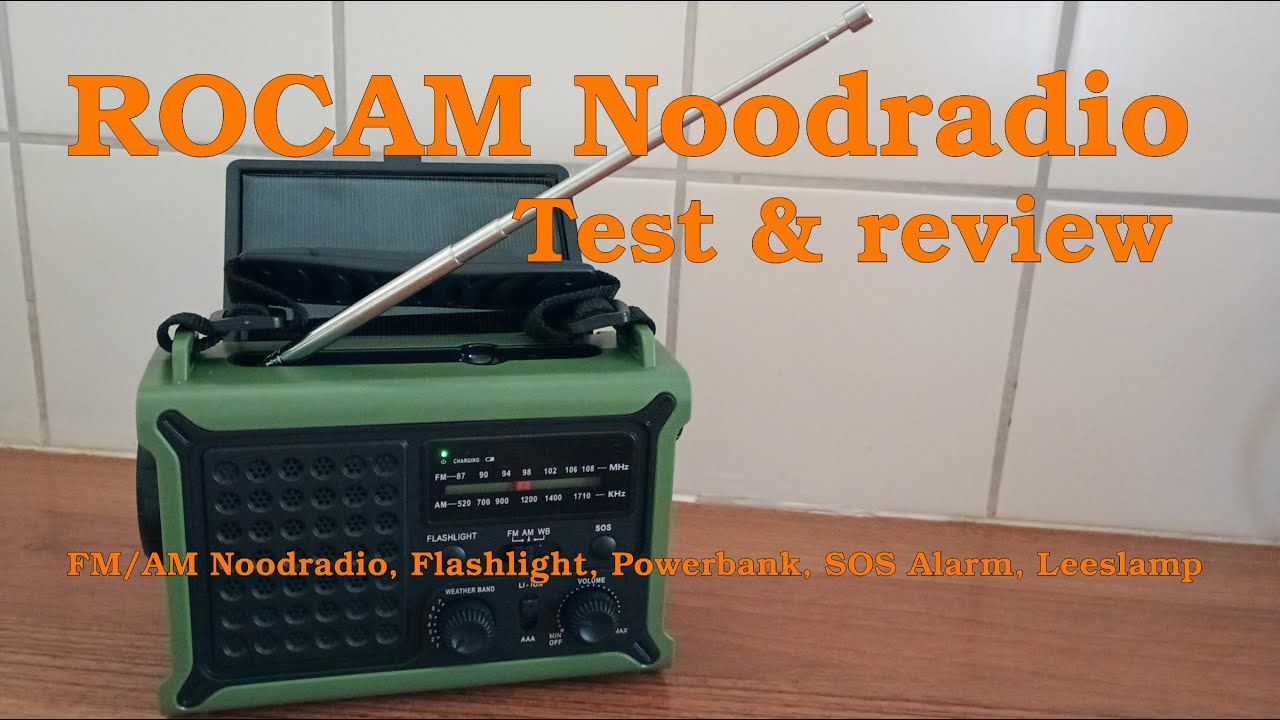 Nedis RDDBCR2000GN Noodradio DAB / FM | Crank radio met handslingerdynamo en zonnepaneel