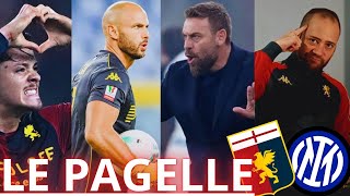 [Genoa - Inter 1-2] PAGELLE FUMANTI: LEALI E MARCANDALLI A PICCO! LEADERSHIP VITINHA! REGGE OTOA!