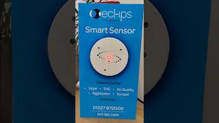 Halo Smart Sensor  Tamper Alert  #smartsensors #airmonitoring #vape  #smartmonitor #sensors