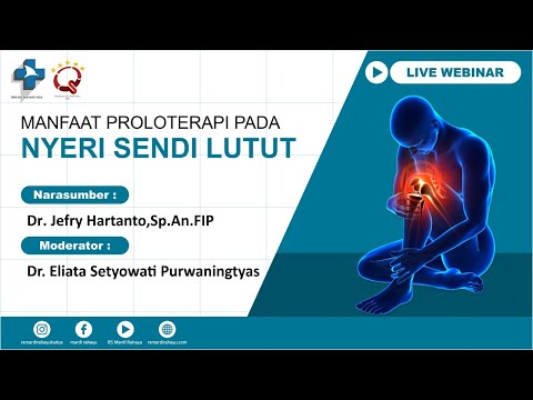 WEBINAR MANFAAT PROLOTERAPI PADA NYERI SENDI LUTUT