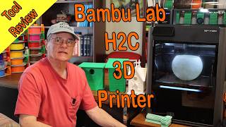 Bambu Lab H2C 3D Printer 3D Printing with Wayne