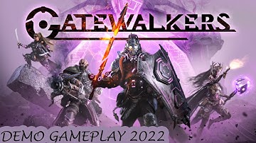 Gatewalkers - Demo Gameplay Video 2022 (PC)  - ARPG/Co-Op/Survival - First 18 Minutes