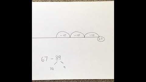Bridging 10 Subtraction