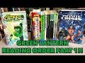 A comprehensive look at the reading order of Green Lantern Part 1!