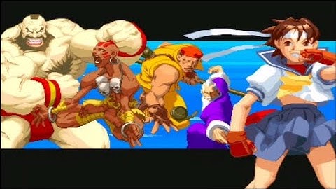 Street Fighter Alpha 2 Intro (Arcade)