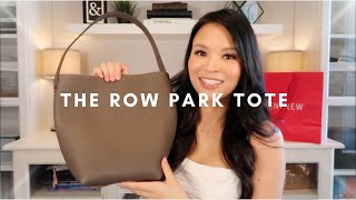 The Row Ns Park Tote Medium Unboxing Irene Simply