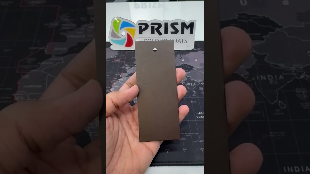 Choco Brown Texture Metallic Powder Coating Powder 