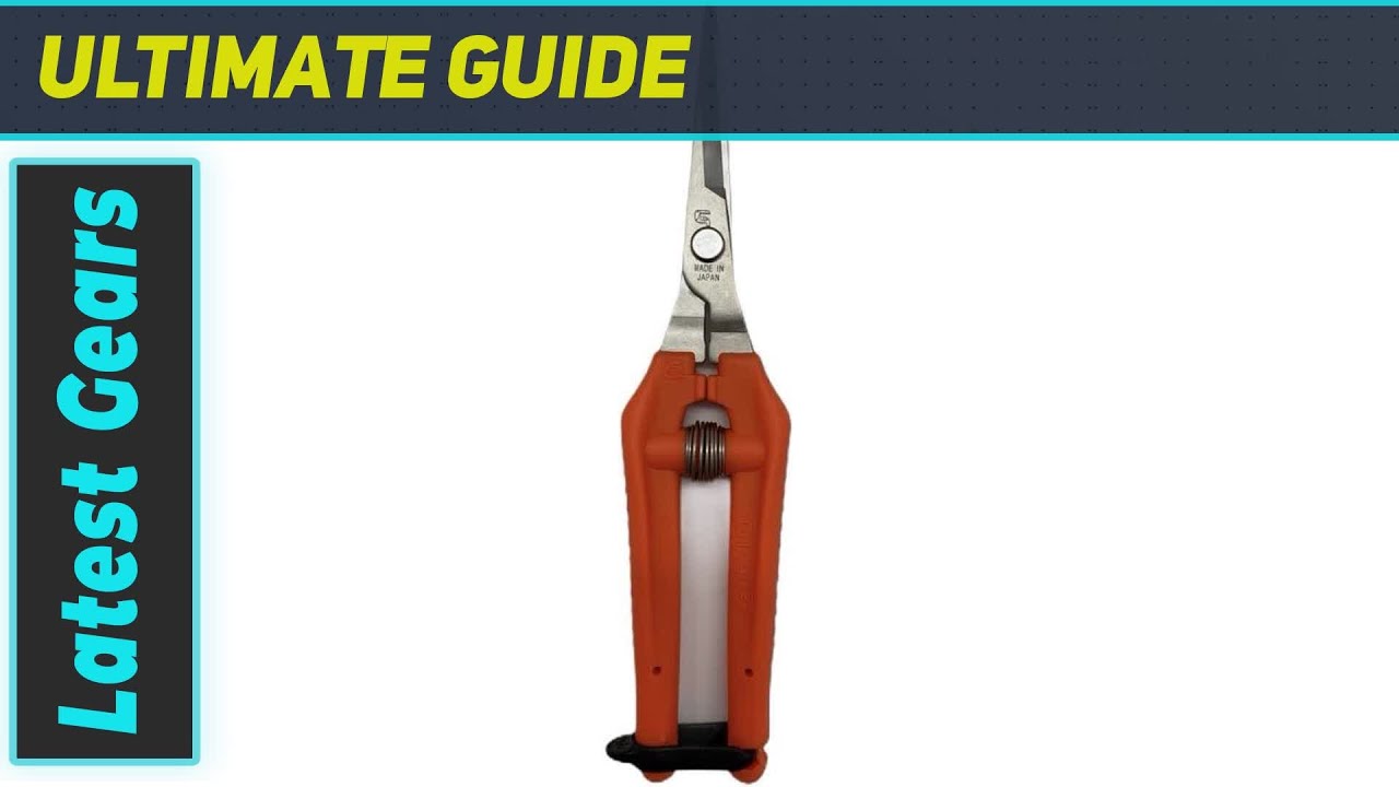 Chikamasa TP-530S Ultra Light Pruners – The Best Japanese Stainless Steel Precision Tool for