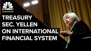 Treasury Sec. Yellen testifies before Congress on the international financial system - 6/13/23