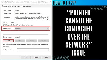 How to Fix "Printer Cannot Be Contacted Over the Network" Issue