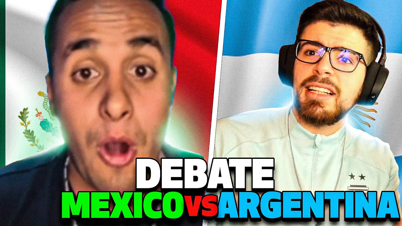 DEBATE PICANTE ARGENTINA VS MEXICO - LACOBRA VS MIKE MAQUINA DEL MAL