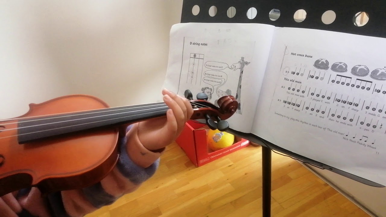 Kids violin lesson 2. - YouTube