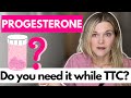 Progesterone should you take progesterone if you are trying to conceive