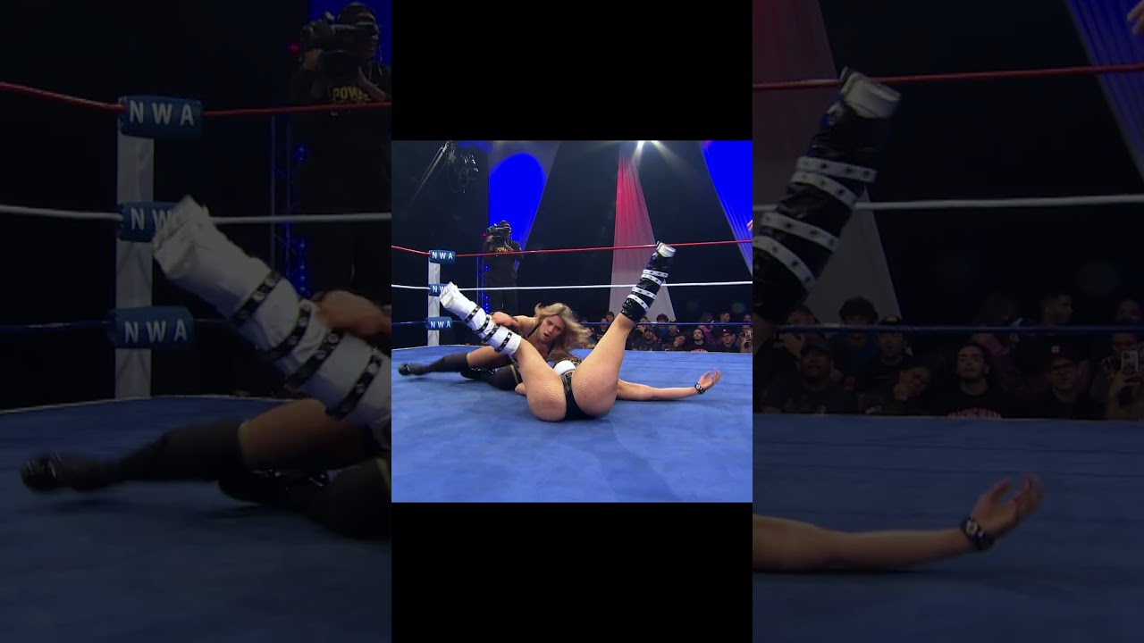 Liviyah Hits a CRADLE DDT!