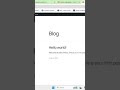 WordPress Themes #shorts #wordpresstheme #wordpresstutorial