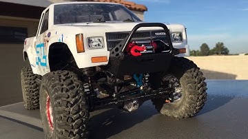 Proline Toyota hilux Scalerfab.com Toyota SR5 front bumper review fitting