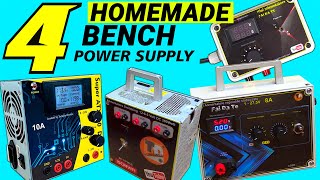 4 HOMEMADE Bench Power Supply LOW COST