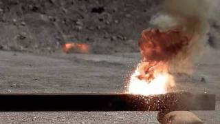 Thermite Test #1 at NMTech EMRTC