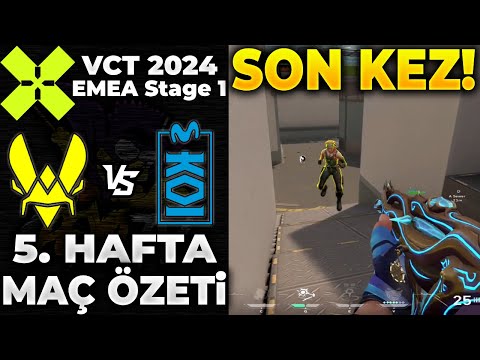 Team Vitality vs KOI MAÇ ÖZETİ | VALORANT 2024 EMEA Stage 1 - 5. HAFTA