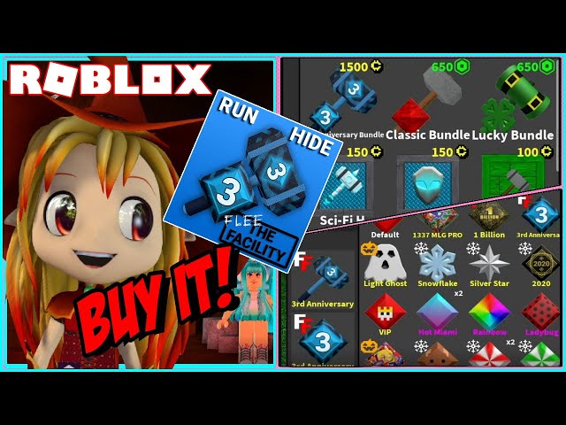 CLEARANCE SALE !! ( Cheap / FPFS ) Roblox Flee The Facility FTF