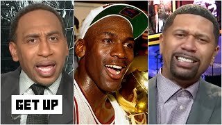 Stephen A. \& Jalen Rose debate whether Michael Jordan \& the Bulls would have won 7 titles | Get Up