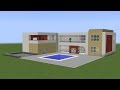 Minecraft - How build a great house with pool