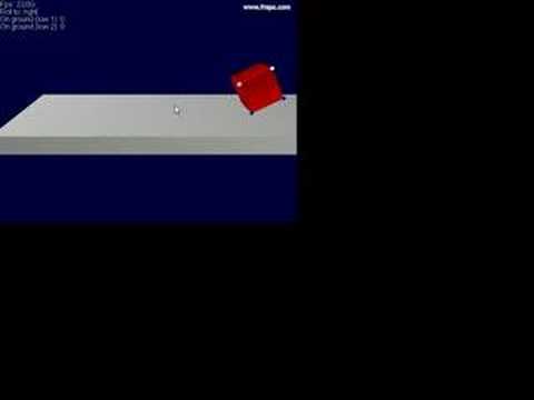 Manual 3D Block Physics in Game Maker: Test 01