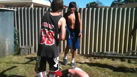 "Big Red" Ryan Tate vs Jack Wallace - No Holds Barred (Halloween Hell 2012)