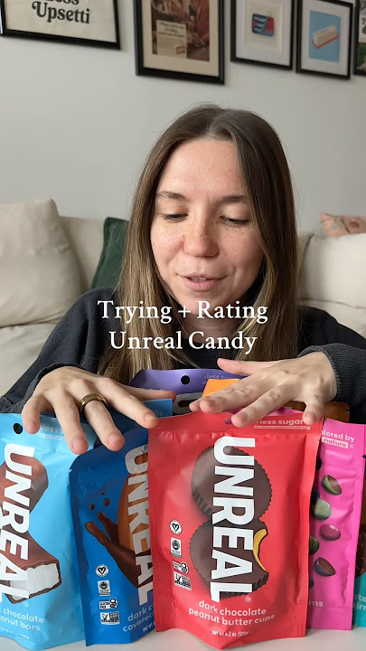 Trying And Rating Every Flavor of Unreal Candy #candy #snacks #review