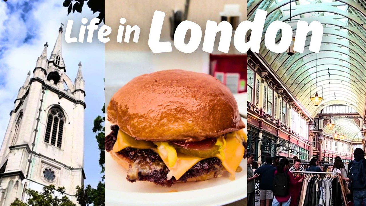 London City Adventures Vlog | Paris's Best Burger... In London?! | Bakery Hopping | Vintage Car Show