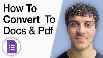 How to Convert Google Forms to Docs & PDF [2025 Full Guide]
